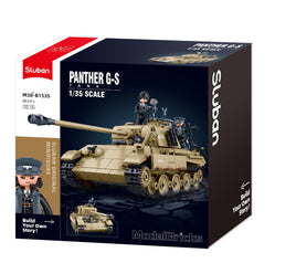 SLUBAN - B1535 MB PANTHER G TANK SCALE 1:35 873 PCS C12