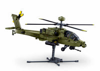 SLUBAN - B1536 MB AH-64D APACHE SCALE 1:44 728 PCS C12