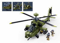 SLUBAN - B1536 MB AH-64D APACHE SCALE 1:44 728 PCS C12