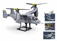 SLUBAN - B1537 MB MV-22 OSPREY SCALE 1:44 1142 PCS C4