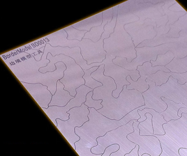 BORDER MODEL BD0013 MODERN TANK CAMO MASK CUTTING MAT (200X270MM)