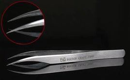 BORDER MODEL CURVED TIPPED MODEL TWEEZERS