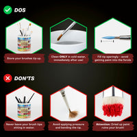 ARMY PAINTER WARGAMER BRUSH - LARGE DRYBRUSH