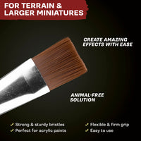 ARMY PAINTER WARGAMER BRUSH - LARGE VEHICLE & SCENERY
