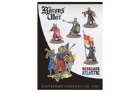 WARGAMES ATLANTIC - BARON'S WAR - FOOT KNIGHT COMMAND (1150-1320)