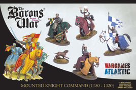 WARGAMES ATLANTIC - BARON'S WAR - MOUNTED KNIGHT COMMAND (1150-1320)