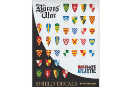 WARGAMES ATLANTIC - BARON'S WAR - SHIELD DECALS (01)