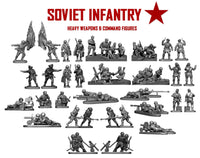 VICTRIX MINIATURES - SOVIET INFANTRY AND HEAVY WEAPONS