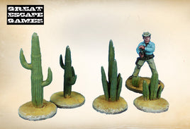 DEAD MAN'S HAND - CACTI II (4 RESIN CACTI)