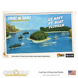 THE CRUEL SEAS - US NAVY PT BOAT FLOTILLA