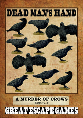 DEAD MAN'S HAND - A MURDER OF CROWS (10 CROWS)