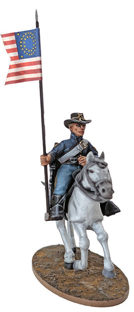 DEAD MAN'S HAND - LEGENDS - MOUNTED US CAVALRY GUIDON BEARER