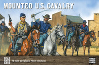 DEAD MAN'S HAND - MOUNTED US CAVALRY (PLASTIC)