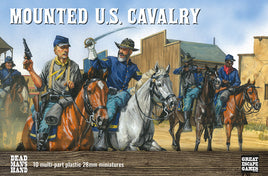 DEAD MAN'S HAND - MOUNTED US CAVALRY (PLASTIC)