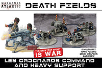 WARGAMES ATLANTIC - DEATH FIELDS - LES GROGNARDS COMMAND AND HEAVY SUPPORT