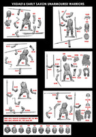 VICTRIX MINIATURES - VXWB002 EARLY SAXON WARBAND