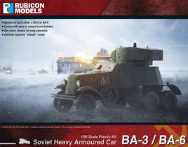 RUBICON MODELS - BA-3 / BA-6 HEAVY ARMOURED CAR