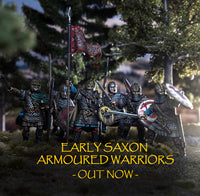 VICTRIX MINIATURES - VXDA017 EARLY SAXON ARMOURED WARRIORS