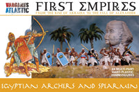WARGAMES ATLANTIC - FIRST EMPIRES - EGYPTIAN ARCHERS AND SPEARMEN