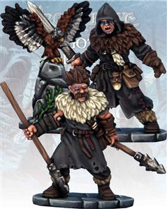 FROSTGRAVE : BARBARIAN CROW MASTER & JAVELINEER