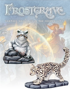 FROSTGRAVE : ICE TOAD & SNOW LEOPARD