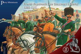 PERRY MINIATURES - FRENCH NAPOLEONIC LINE CHASSEURS A CHEVAL 1808 - 1815
