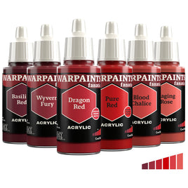 ARMY PAINTER - WARPAINTS FANATIC - FLEXIBLE TRIAD : COOL REDS