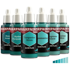ARMY PAINTER - WARPAINTS FANATIC - FLEXIBLE TRIAD : TURQUOISES