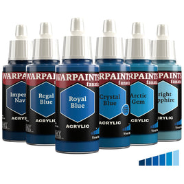 ARMY PAINTER - WARPAINTS FANATIC - FLEXIBLE TRIAD : VIVID BLUES BLUES