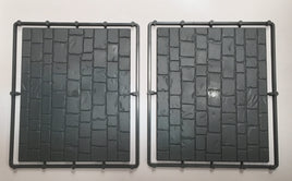 RENEDRA WARGAMING BASES 125 X 105MM STONE FLOOR  (2)