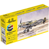 HELLER 1/72 STARTER KIT - MESSERSCHMITT BF109 K-4