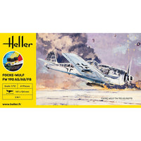 HELLER 1/72 STARTER KIT - FOCKE WULF FW 190 A5/A8/F8