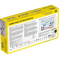 HELLER 1/72 STARTER KIT - FOCKE WULF FW 190 A5/A8/F8