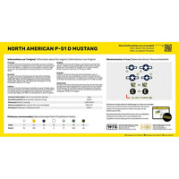 HELLER 1/72 STARTER KIT - P51D MUSTANG