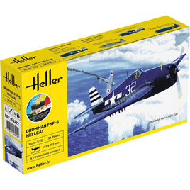 HELLER 1/72 STARTER KIT - F6F HELLCAT