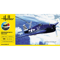 HELLER 1/72 STARTER KIT - F6F HELLCAT