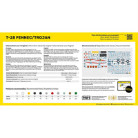 HELLER 1/72 STARTER KIT - T-28 FENNEC / TROJAN