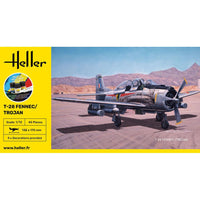 HELLER 1/72 STARTER KIT - T-28 FENNEC / TROJAN