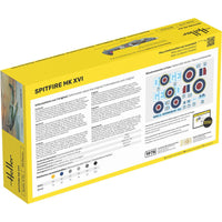 HELLER 1/72 STARTER KIT - SUPERMARINE SPITFIRE MK.XVI