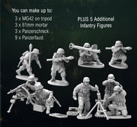 VICTRIX MINIATURES - VW2002 GERMAN HEAVY WEAPONS SUPPORT