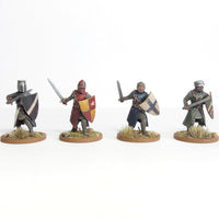 WARGAMES ATLANTIC - BARON'S WAR - FOOT KNIGHTS (1150-1320)