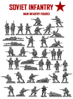 VICTRIX MINIATURES - SOVIET INFANTRY AND HEAVY WEAPONS