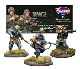 VICTRIX MINIATURES - VW2001 GERMAN INFANTRY AND HEAVY WEAPONS