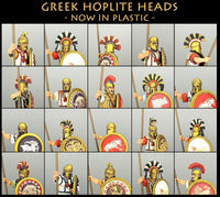 VICTRIX MINIATURES - VXE001 GREEK HOPLITE HEADS X 56