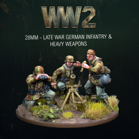 VICTRIX MINIATURES - VW2001 GERMAN INFANTRY AND HEAVY WEAPONS