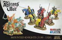 WARGAMES ATLANTIC - BARON'S WAR - MOUNTED KNIGHTS (1150-1320)
