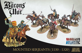 WARGAMES ATLANTIC - BARON'S WAR - MOUNTED SERJEANTS (1150-1320)