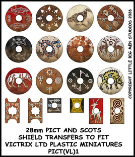 VICTRIX MINIATURES - PICT (VL) 1 PICT AND SCOTS SHIELD DESIGNS PICT 1