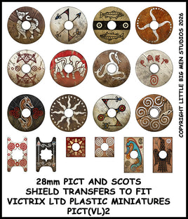 VICTRIX MINIATURES - PICT (VL) 2 PICT AND SCOTS SHIELD DESIGNS PICT 2