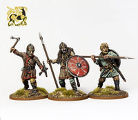 VICTRIX MINIATURES - VXDA016 EARLY SAXON UNARMOURED WARRIORS